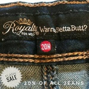Royalty for Me "WannaBettaButt" Jeans